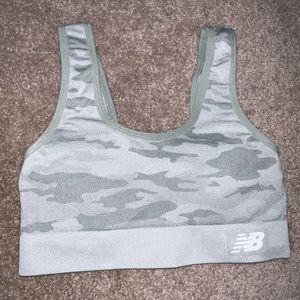 New balance camo sports bra